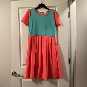 Lularoe Amelia dress size large